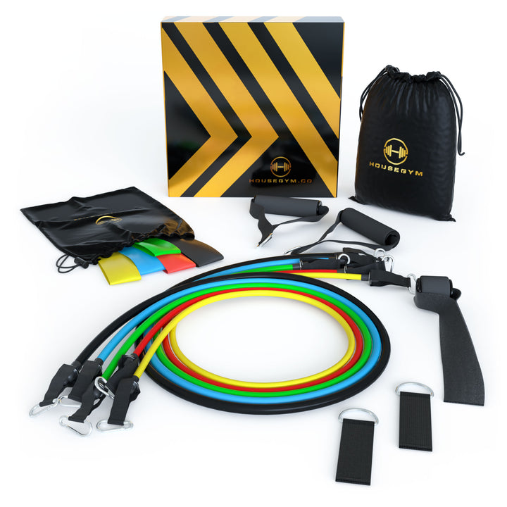 Alphaband Pro Kit: The Ultimate Resistance Band Set for a Full Body Workout